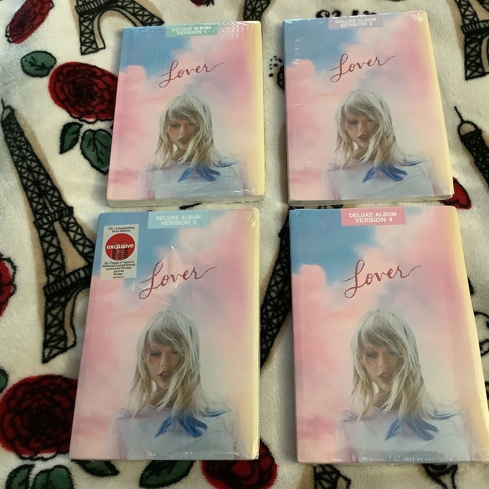 Taylor Swift Lover Deluxe Album CD Version 1-4 Bundle BRAND NEW FACTORY SEALED